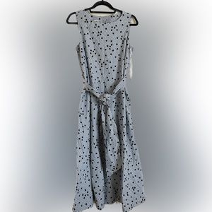 ANNE KLEIN SLEEVELESS MAXI